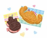 ［ディズニー mogumoguおやつ］　７．クッキーサンドアイス