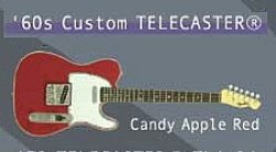 画像1: ［FENDER GUITAR］　９．'60s Custom TELECASTER（Candy Apple Red）