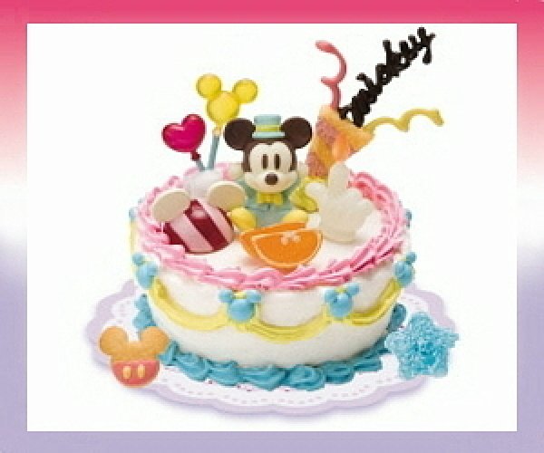 画像1: ［ディズニー デコケーキ］　１．ミッキーマウス (1)