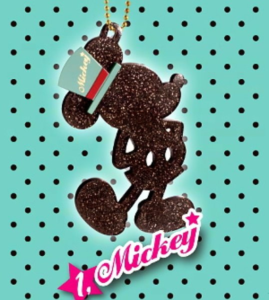 画像1: Sale ［M&M BIG GLITTER チャーム］　１．Mickey (1)