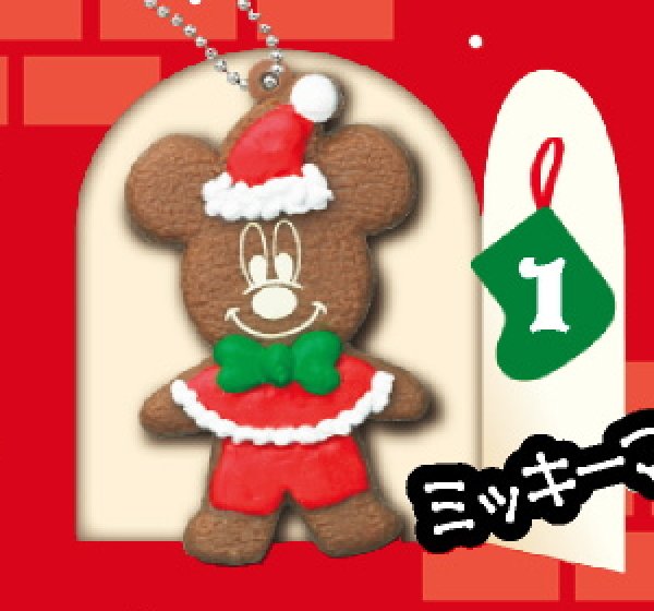 画像1: ［ディズニー クリスマス クッキー《季節限定品》］　１．ミッキーマウス (1)