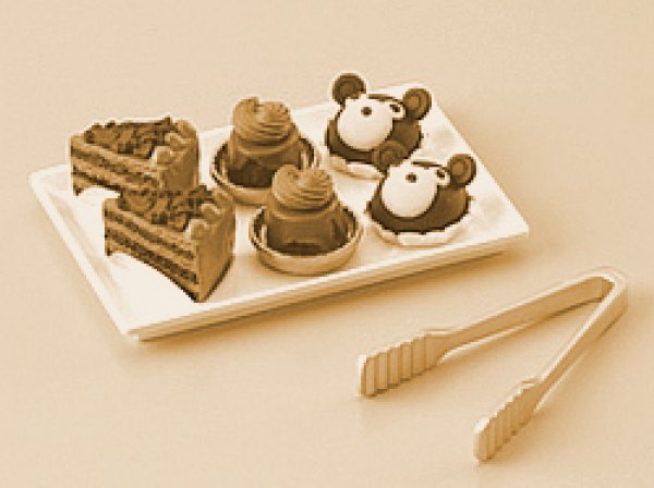 画像1: ［私のケーキ屋さん］　６－２．とろけるチョコレートセット（色違い） (1)