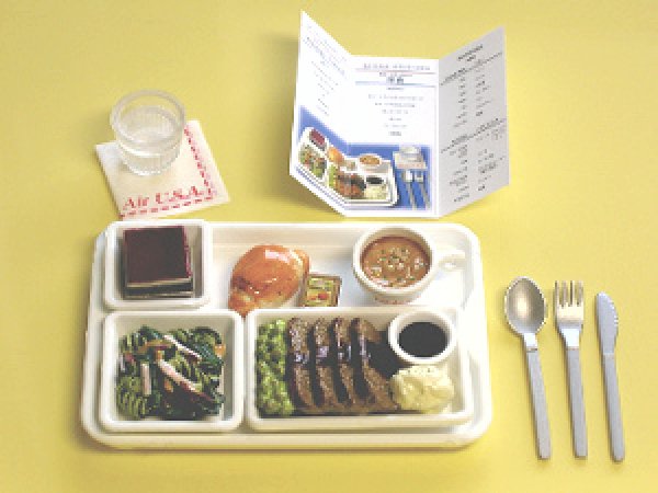 画像1: ［アメリカンライフ］　１．機内食はミートローフ！ (1)